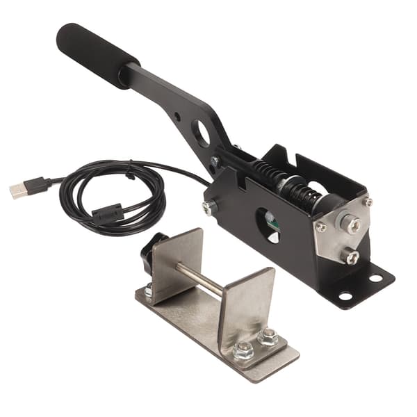 64 Bit USB Håndbremse PC Racing Lineær E-bremse til Logitech G27 G29 G920 Thrustmaster T500 T300 med Håndtag USB-kabel Klemme