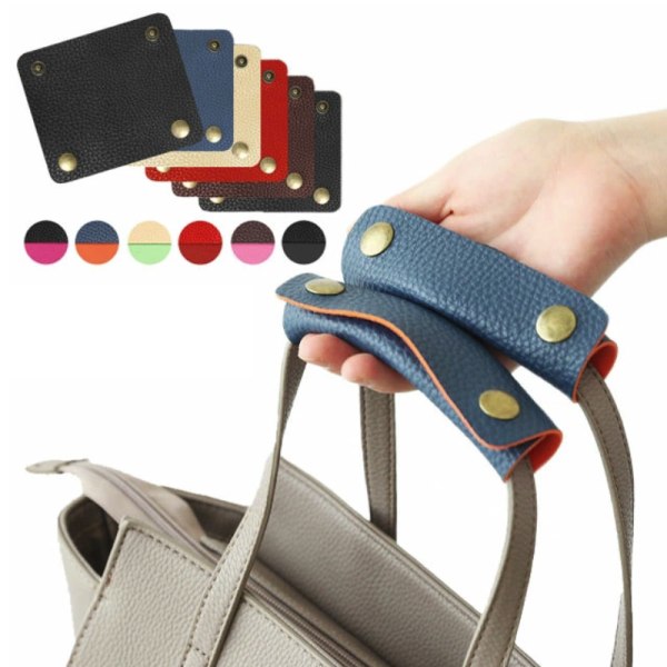 Remresistenta läderkuddar Anti-stryp design Brown 1 pcs