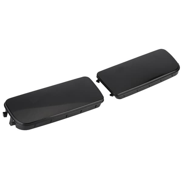 ABS Svart Front Tåkelys Deksel Trim Ramme Kompatibel med E30 E36 E46 318 323 325