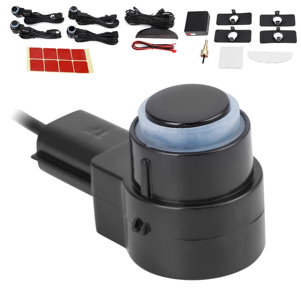 Intelligent parkeringsradararmssett 4 sensorprobe LED-skjerm bilryggeassistent system