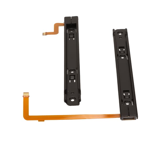 LR Glideskinne Professionel Udskiftning Venstre Højre Glideskinne med Sensor Flex Kabel til Switch OLED Konsol