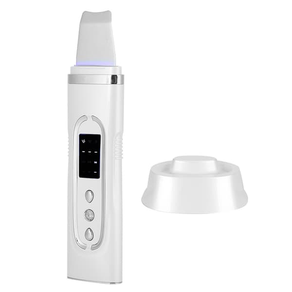 Ultralyd Ansiktsskrubber Pore Cleaner EMS Enhet Hvit