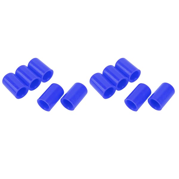 10 st silikonvakuumförseglingslock Universal 14 mm innerdiameter blå