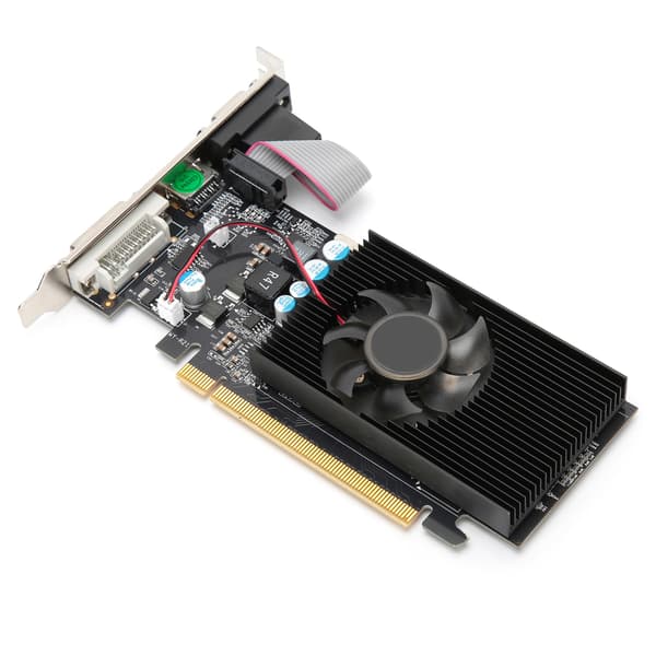 GT210 1GB 64bit Desktop Grafikkort PCI Computertilbehør
