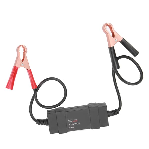 Bilbatteritest 6V til 18V Sort Batterilasttester Opladning Start System Tester til Alle 12V Bilbatterier