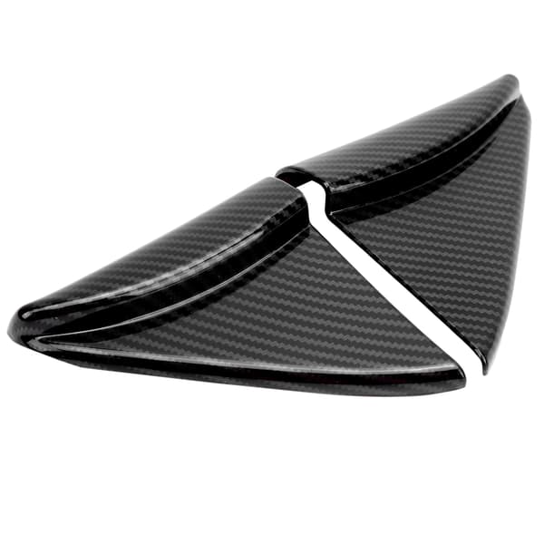 Innvendig A-stolpe Triangulær List Vindskjerm Dekor Karbonfiber Stil Passer for Nissan Navara/NP300/Frontier 15-19