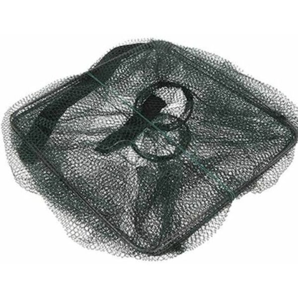 Kartokner Fiske Fisknät, Bärbart vikta Fisknät Nät Blixtlås Nät Hopfällbar Kräftfälla Räkor Karp Kräfta Krabba Bete Mesh nätfälla