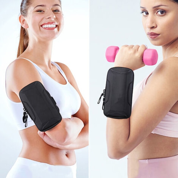 Sportarmband, universal löparmband, telefonarmsväska för jogging utomhussporter Klättring Fitness