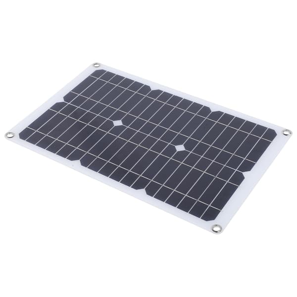 20W 18V Monokrystallinsk Silisium Solcellepanel Utendørs Telefon Billader