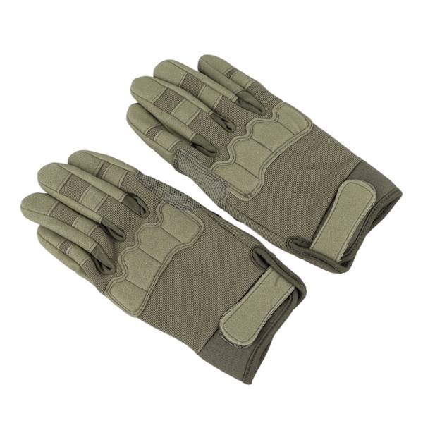 Justerbara Gröna Antislip Klätterhandskar Sensitive Touch