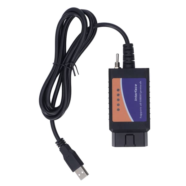 ELM327 PIC18F25K80 FTDI OBD2 Protokol Byte Diagnostisk Værktøj med CD Support til Ford Focus
