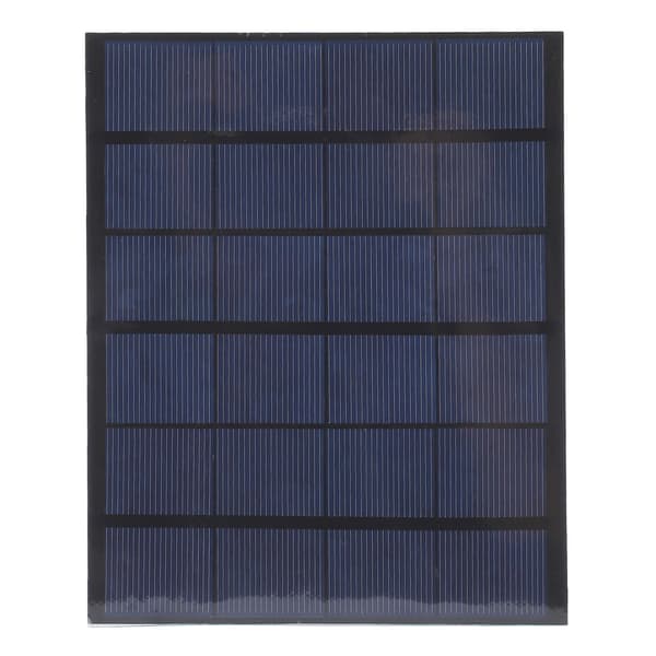 3.5W 6V USB Bærbart Solpanel Udendørs Rejse DIY Polykrystallinsk Oplader til Tablet