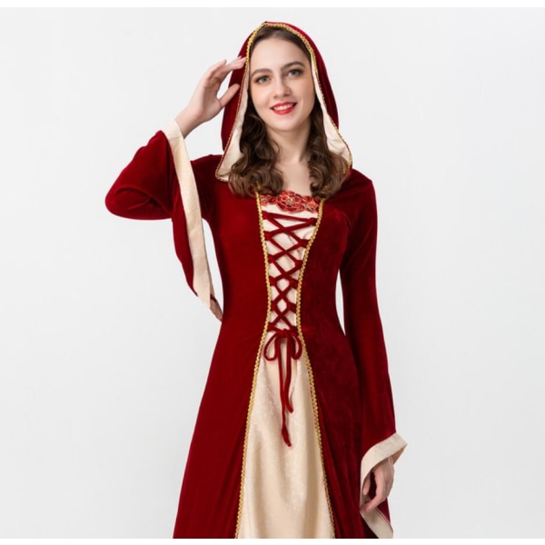 Vintage Cape Princess Dress (M)