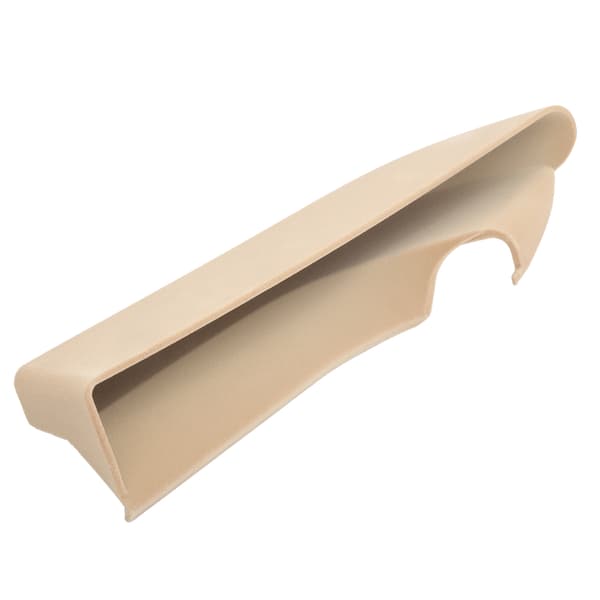 Gearshift Side Storage Box Console Armrest Organizer i Svedeskind Beige Passer til Porsche Cayenne 2018‑2020