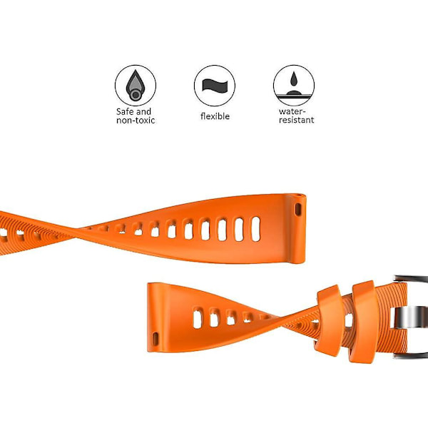 Garmin Forerunner245-rem, 14# orange (styckavdrag)