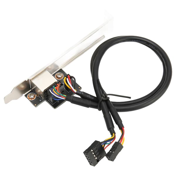 Mini PCI E Gigabit Ethernet-kort 1000 Mbps Guldben Effektiv Varmeafledning RJ45 LAN NIC til PC