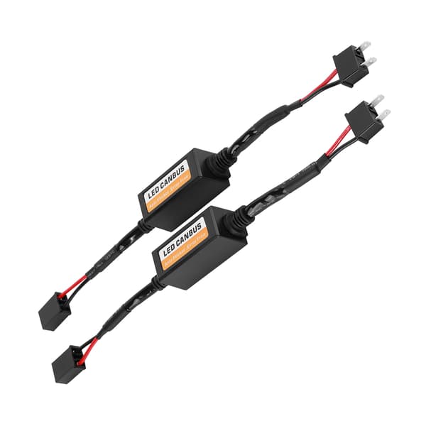 2. generasjons LED Canbus frontlysdekoder Anti-flimmer motstander feilfjerner for H7