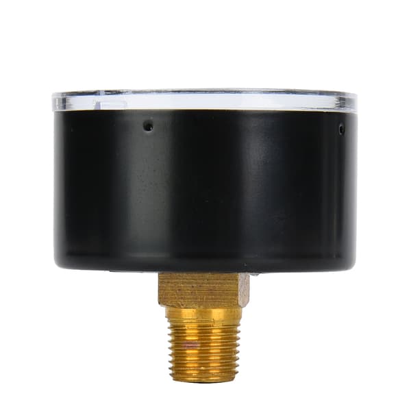 Luft Olie Vandtryksmåler 1/8 BSPT Bagtilslutning 0-60psi 0-4bar
