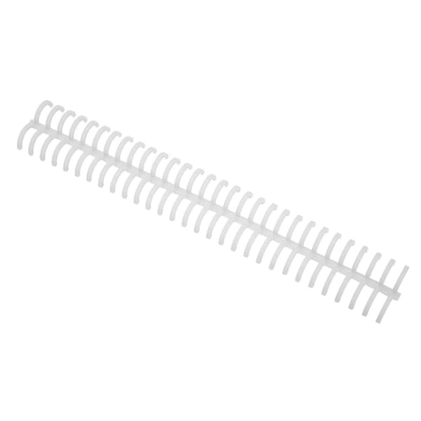 10 Ark Spiralbindningsspiral 130 Sidor Kapacitet 30 Hål 16mm Diameter Set Vit