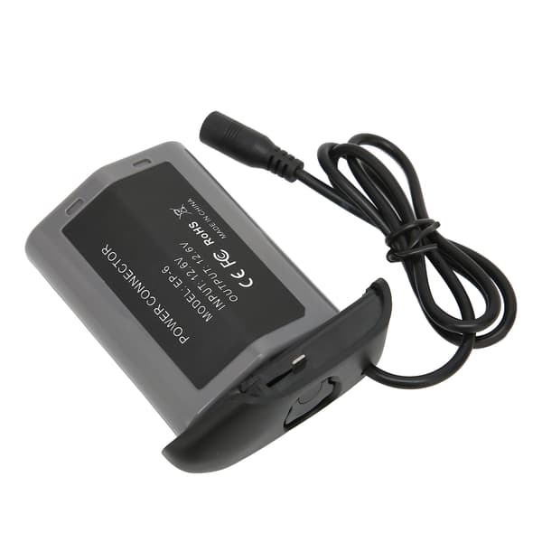 Nikon D4 D4S D5 D6 EL18 DC eksternt fuld afkodning dummy batteri med AC-adapter 100 240V US-stik