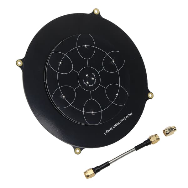 5,8 GHz FPV Triple Feed Patch Antenn SMA Riktad Cirkulär Polariserad Antenn för FPV RC-drönare