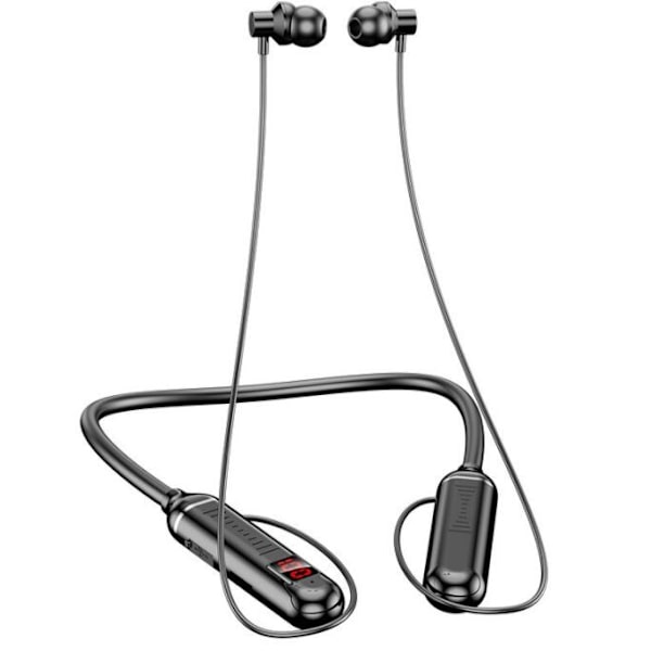 Langaton ripustuskaula, Bluetooth urheilukuulokkeet (musta)