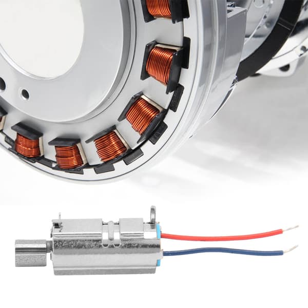 Stark vibrations Micro Coreless Motor för handhållen detektionsutrustning 5st