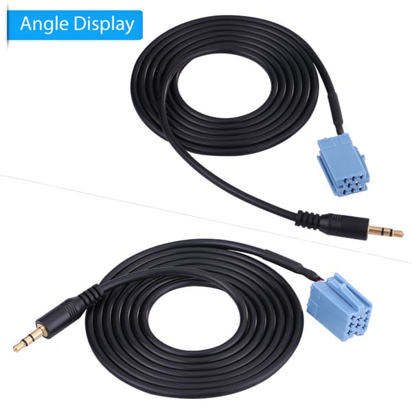 3,5 mm Bil AUX Input Audio Musik Adapter Kabel Til /Golf/Passat B5/Bora//Blaupunkt