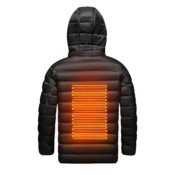 Pojkar Flickor USB Jacka Vintervarm Kappa Black 140cm