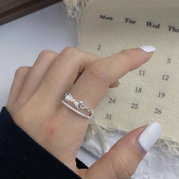 Ring Butterflysilver Modesmycken Ac5314