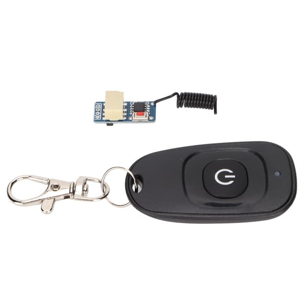 Trådlös Fjärrkontroll Switch DC12V Enkelknappsrelä RF-sändare Bilfjärrkontroll Smart Hem