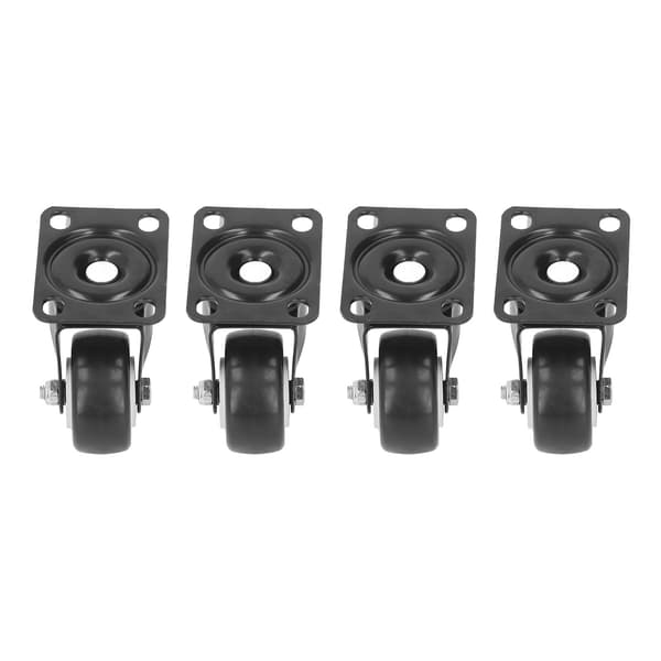 4st Universal Hjul Slitstark PVC Långvarig Hög Hållbarhet Arbetsbesparande