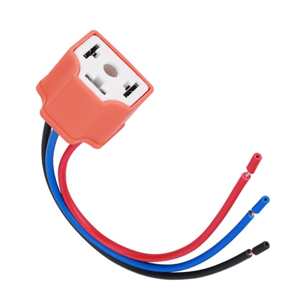 H4 9003 Keramisk Panel Lys Sokkel Adapter Ledningsnett