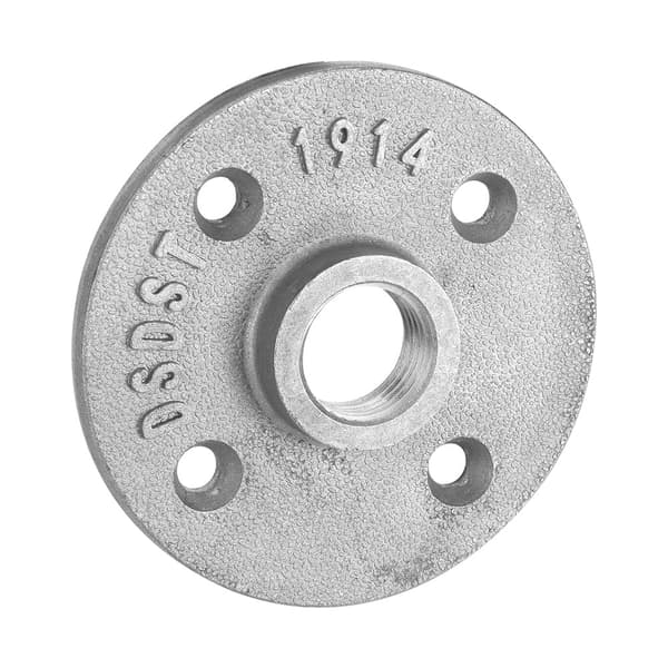 Legeringsgulvflangebase til 1/2 tomme rørfittings 10 stk.