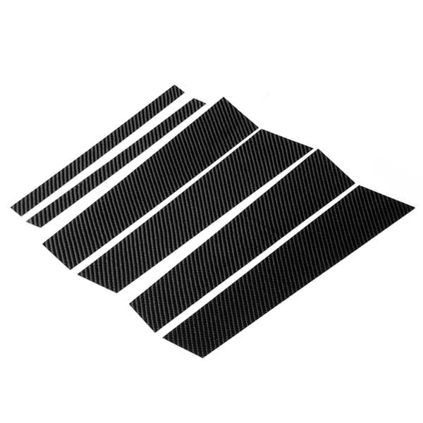 6st/set B-stolpskydd kolfiber exteriörskydd Dekor Passar för X1 E84 2011-2015