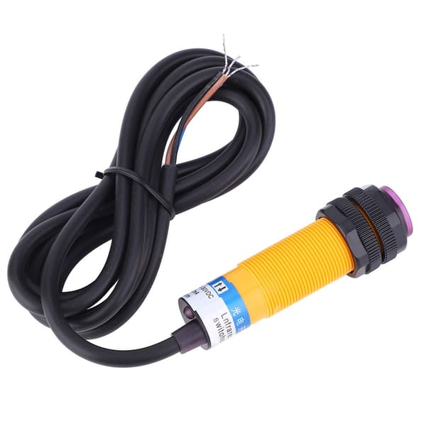 10 stk. JYIO E3F DS30C4 Diffus fotoelektrisk sensorbryter 10-30VDC 3-leder NPN NO