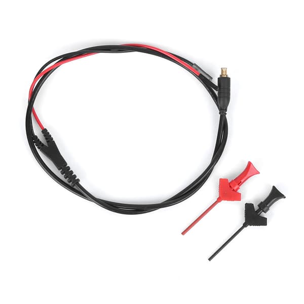 2mm Testkrok Sond Kabel Röd Svart Oscilloskop Testkabel