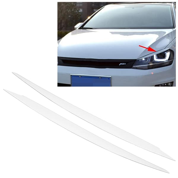 Golf 7 GTI 2013 2018 Vit Ögonbryn Ögonlock Trimskydd