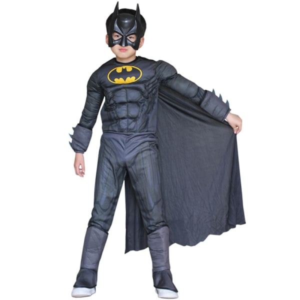 Batman kostym, svart L