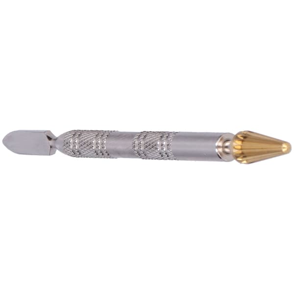 Dubbelverkande målarroller limstift 128mm läderkantfärgningspenna