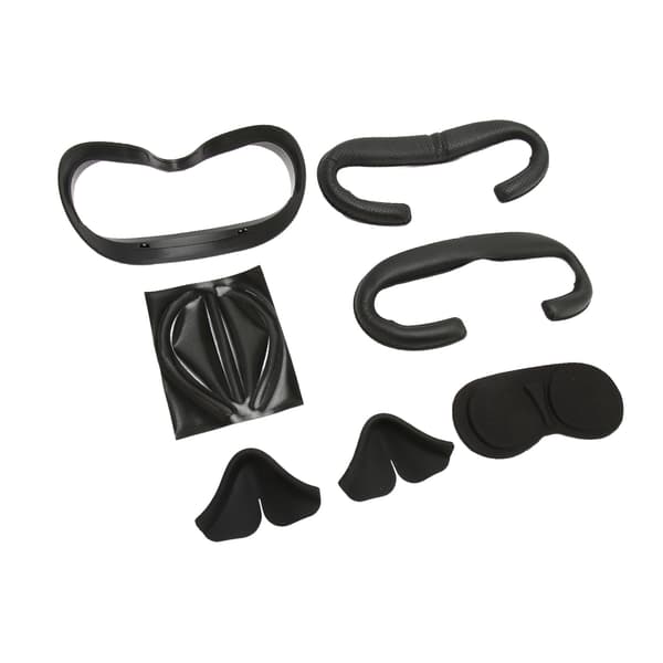6PCS VR Ansiktskudde Förhindra Imbildning Plastram Linsskydd Nässkydd Skyddsset för Quest 2 Tillbehör