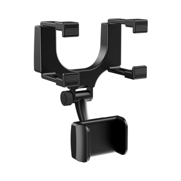 Bil bakspejl Telefonholder GPS Navigation Bracket Ramme Multifunktionel 360° Roterende Mobiltelefon Holder, til 4-6