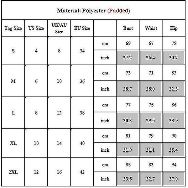 kvinder Gradient Badedragt Push Up Polstret Monokini One Piece Badetøj Purple M