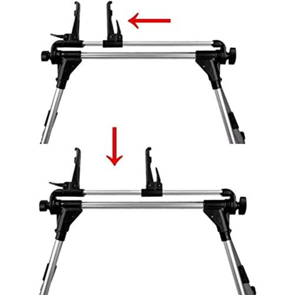 Sängyn tablettiteline, säädettävä taitettava tablettipidike iPad iPhone Phone Tablet Kindlelle (musta)