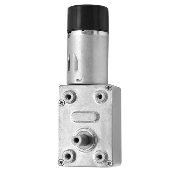 JGY 370 DC 12V 15mm Dobbelt Aksel Encoder Gearmotor 40 RPM