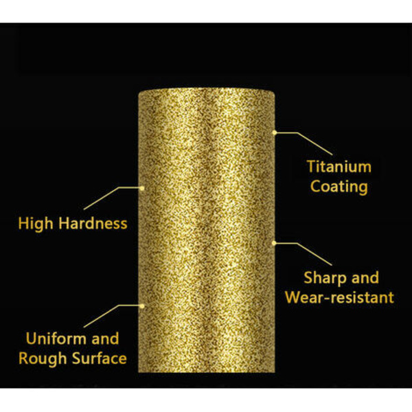 12 stk. motorsavssliber Titanium diamantslibehjul, 4,0 mm - 4,0 mm