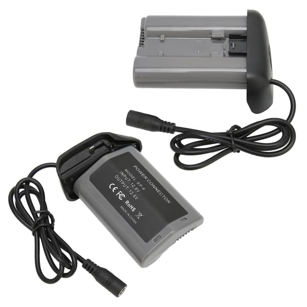 Nikon D4 D4S D5 D6 EL18 DC Eksternt Full Dekoding Dummy Batteri med AC-adapter 100 240V US-plugg