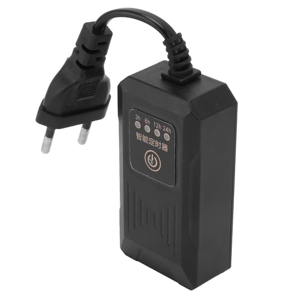 Justerbar Akvarium Timer Akvarielys Controller 110-220V EU Stik