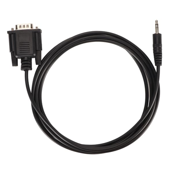 DB9 til DC3.5mm Plug and Play Holdbart PVC Bærbart RS232 Serielt Kabel