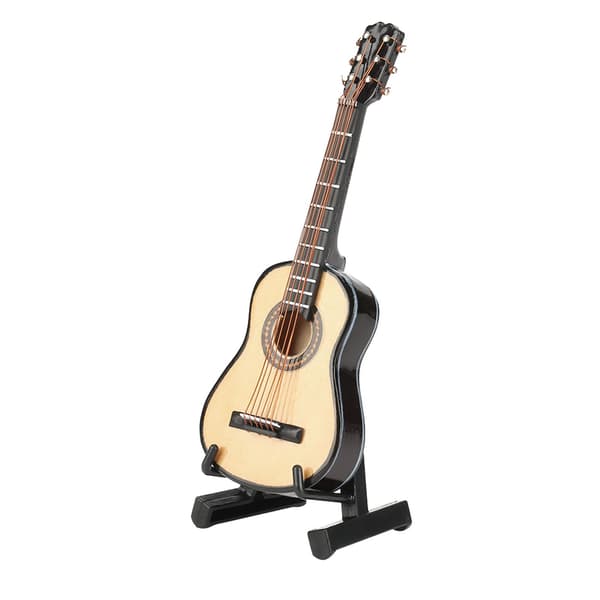 Mini tre-gitarmodell - Miniatyr musikkunst for hjemmet